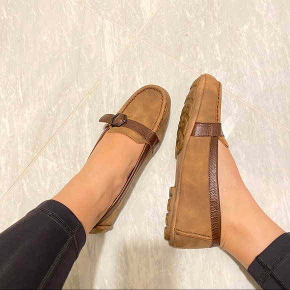 UGG suede leather brown moccasins - Picture 2 of 7
